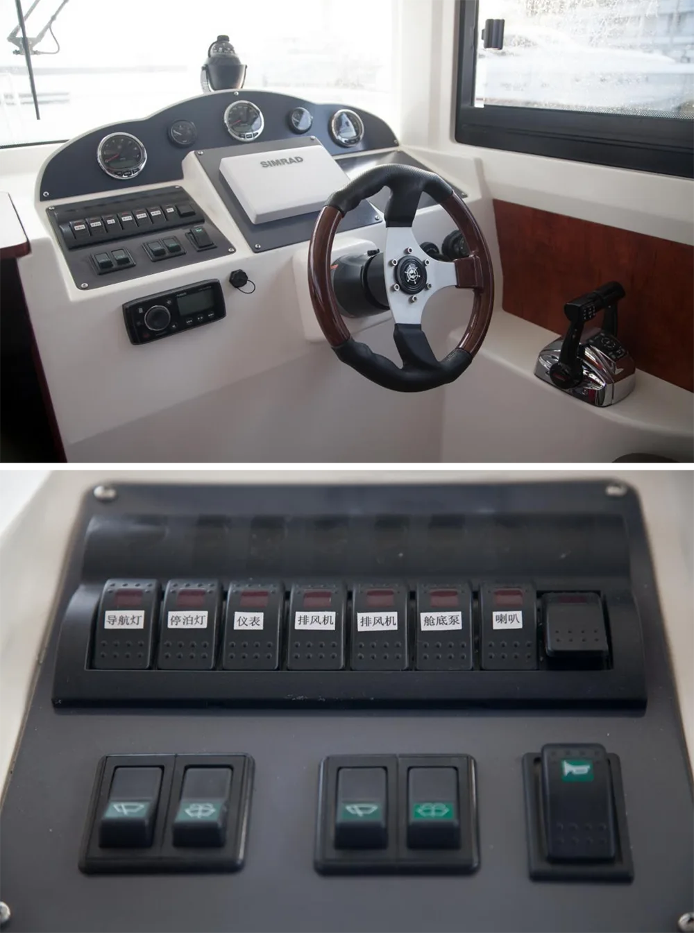 9.8m Fiberglass Offshore Fishing Boat